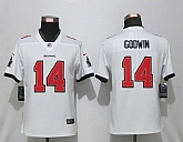 Women Nike Tampa Bay Buccaneers 14 Godwin White Alternate Vapor Limited Jersey,baseball caps,new era cap wholesale,wholesale hats